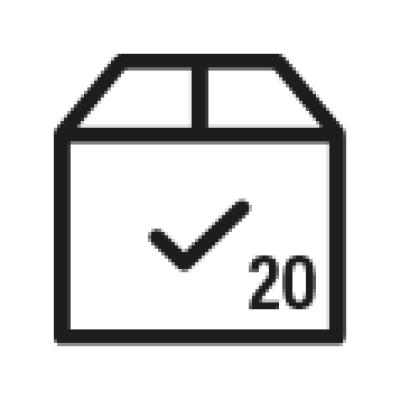 20 Kutu İçi Miktar - Box Quantity