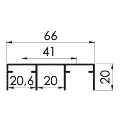 Alüminyum Üst Ray / Upper Rail