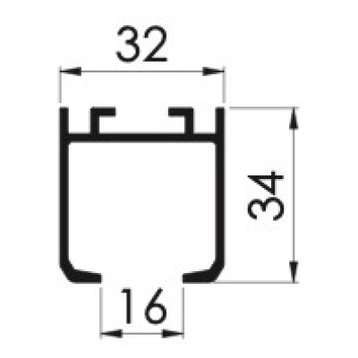 Alüminyum Üst Ray / Upper Rail