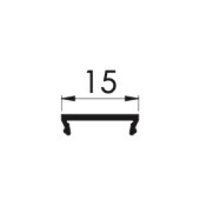 Alüminyum Alt Ray Kapak Profili /
Aluminium Bottom Rail Cover Profile