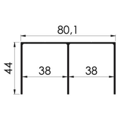 Alüminyum Üst Ray / Upper Rail