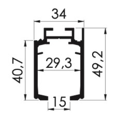Alüminyum Üst Ray / Upper Rail