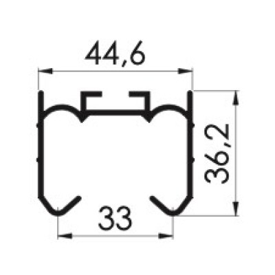 Alüminyum Üst Ray / Upper Rail
