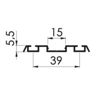 Alüminyum Alt Ray / Bottom Rail